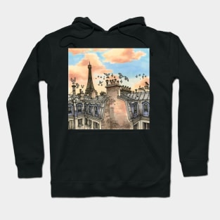 Paris gold Hoodie